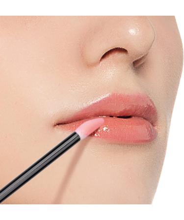 G2PLUS 200 PCS Disposable Lip Gloss Brushes - Lipstick Applicator Wands for Makeup Application - Black - Buy Online on GoSupps.com