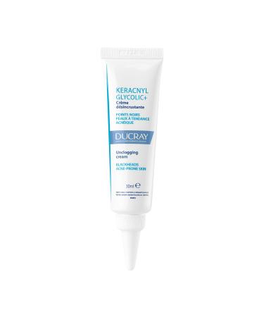 Ducray - Keracnyl Glycolic+ unclogging cream - Acne-prone skin - 30ml White 46.0 grams