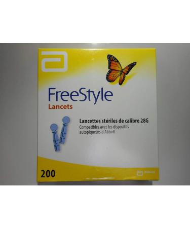 Freestyle Sterile Lancets 28 gauge - 200 ct