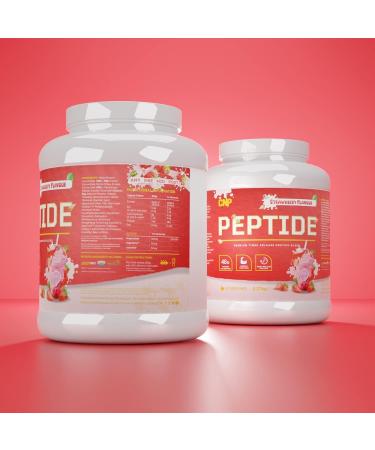 CNP Professional Peptide High Protein 48g Premium Timed Release Protein Blend Micellar Casein Digestive Enzymes 2.2Kg 6 Flavours Available (Strawberry) New Strawberry - Buy Online on GoSupps.com