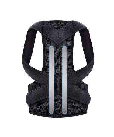 DFHBFG Adjustable Posture Corrector Back Posture Brace Clavicle Support Stop Slouching and Adjustable Back Trainer Drop Ship(Large-L)