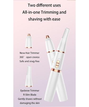 2-in-1 Pen Detail Trimmer for Nose Ears Eyebrows & Neckline - International Shipping Available - Buy Online on GoSupps.com