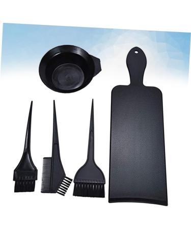 FRCOLOR 5 Pieces Hair Dye Make Yourself Brush Applicator for Hair Colour Hair Dye Brush Balayage Board Long Tool Hair Dye Set Painting Board Mixing Applicator Brush Oil Bowl Comb Suite - Buy Online on GoSupps.com