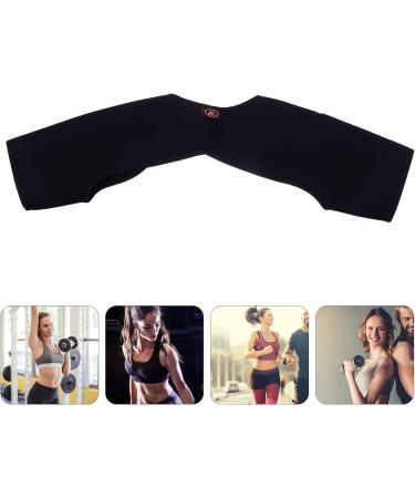 EXCEART Double Shoulder Brace - Compression Sleeve for Posture Support & Humpback Relief | Adjustable for Men & Women (Size L - Buy Online on GoSupps.com