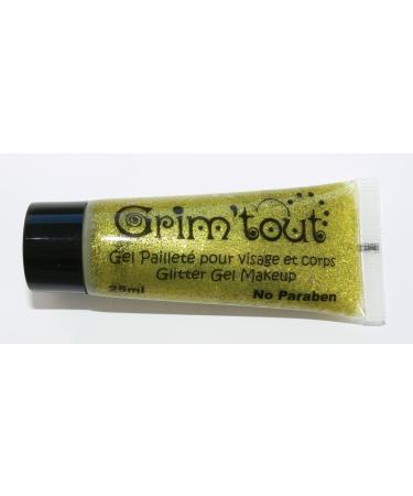 Grim'tout Make-Up Glitter Gel 25 ml Tube Gold