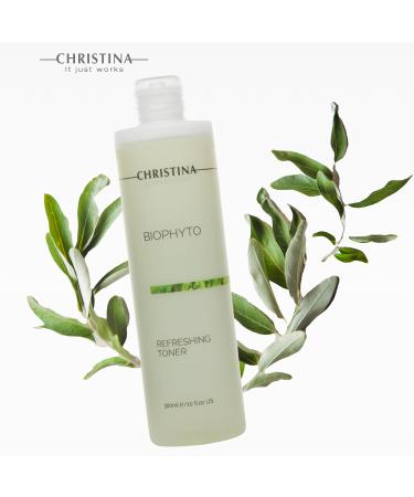 Christina Biophyto - 300ml - Bio-Astringent Complex and Ginger Extract Hydrating Toner - Face Toner for Women for Itch & Redness - Buy Online on GoSupps.com