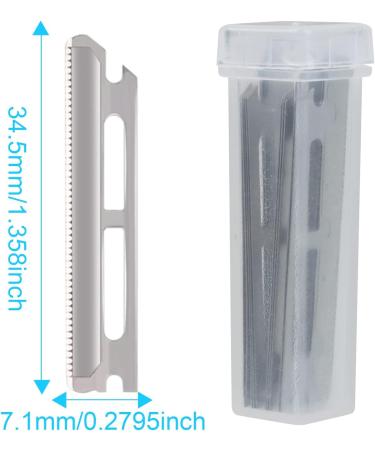Dove of Peace Replacement Blade - Stainless Steel Eyebrow Trimmer | Dermaplaning Tool - International Shipping Available - Buy Online on GoSupps.com