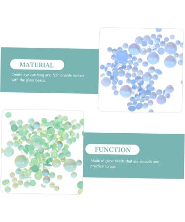 Beatifufu 9 Boxes Nail Decoration Jewelry Jewels for Nails Nail Gems Tiny Beads Glass Nail Charms Beads for Nails Nail Beads for Acrylic Nails Small Beads Mini Beads Macaron Glass Beads - Buy Online on GoSupps.com