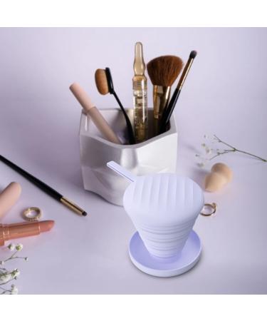 Makeup Brush Cleaner Bowl durable Makeup Sponge Cleaner Bowl Easy To Clean Makeup Cleaner Bowl Sponge For Powder Pads Sponges A Gift On Birthdays christmas. - Buy Online on GoSupps.com