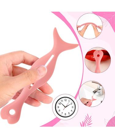 MCAORI Silicone Eyeliner Makeup Stencils Wing Tips Reusable Washable Aid Eyebrow Pencil Quick Stencil for Shape Eyebrows - Buy Online on GoSupps.com