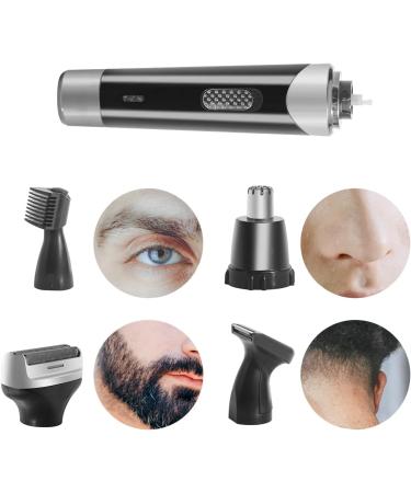 Ear and Nose Nasal Hair Trimmers for Men 4 in 1 Mens Beard Trimmer Face Shaver Electric Razors for Facial Grooming Eyebrow Nasal Ear Hair Public Hair Trimmer Set 4in1 - Buy Online on GoSupps.com