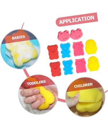Healifty 30 Pcs Children's Bath Sponge Set - Soft Foam Loofah & Back Scrubber for Newborns | Ideal Bath Products for Kids - Buy Online on GoSupps.com