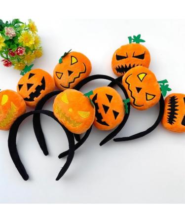 TQUXNGA Halloween Pumpkin Headwear Hair Hoop Soft Fabric Cartoon Headband for Pumpkin Party Decorations 2 - Buy Online on GoSupps.com