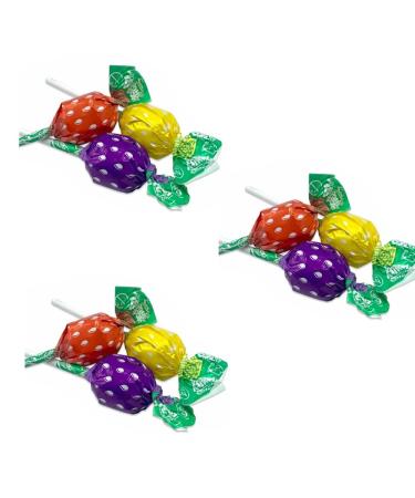 VIMIX Individually Wrapped Fruit Flavour Sweet Lollies Bag (Fruity Pops 2kg) Fruity Pops 2kg