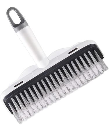Fovolat Bathroom Squeegee Brush | 2-in-1 Bathroom Floor Scrubbing Scrape Brush Heavy-Duty Squeegee Brush for Enhanced Cleaning Efficiency for Deck Garage - Buy Online on GoSupps.com