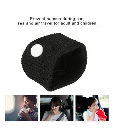 Anti-Nausea Wristbands - 1 Pair for Travel Motion Sickness Relief - Sea, Car, Flying - Anti-Nausea Relief Wristband - Buy Online on GoSupps.com