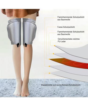 Buy Bounabay Leg Massage Device with Heat | Premium Fat Burning Sauna for Thighs & Calves | 9 Temperature Levels for Enhanced Blood Circulation - Buy Online on GoSupps.com