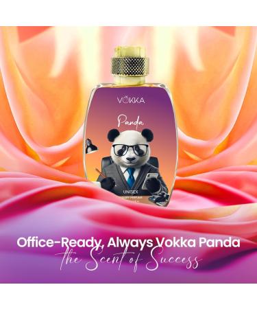 Vok'ka Panda 100ml Perfume | Unisex Luxury Long Lasting Ambery Perfume For Men And Women | Sweet Amber Scent Eau De Parfum | EDP Fragrance for Gift | Notes: Saffron Amber Leathery - Buy Online on GoSupps.com
