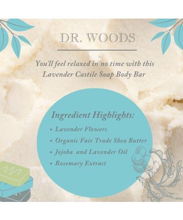 Dr. Woods Unscented Baby Mild Bar Soap with Organic Shea Butter 5.25 oz (Pack of 3) - Gentle Cleansing for Sensitive Skin - Buy Online on GoSupps.com