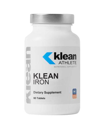 Klean Athlete Klean Iron | Supports Muscle Strength | 90 Tablets