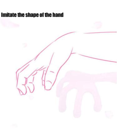 Breast Massager | Mini Hand-Shaped Body Lifting Care | Yellow | Back Waist & Legs Relief - Shop Internationally - Buy Online on GoSupps.com