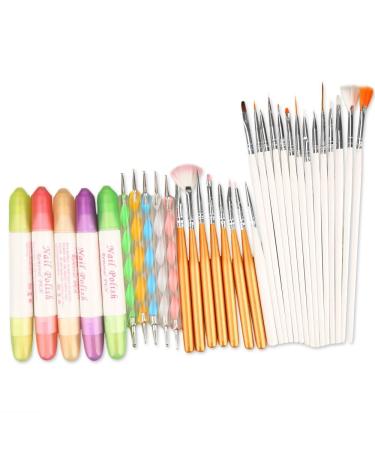 Jiklophg Tool set for nail art (one set 32)