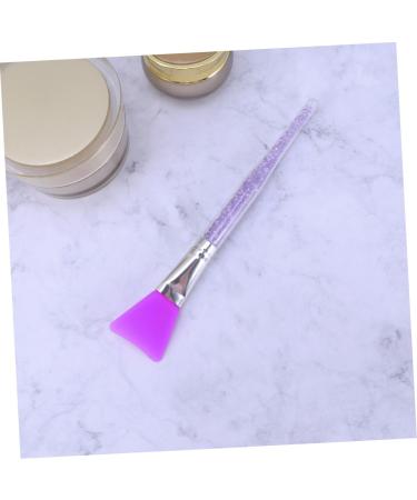 FRCOLOR Silicone Brush Facial Brush Facemask Brush Silicone Brush Makeup Brush Purple Makeup Brush Cosmetic 17*3cm Purple - Buy Online on GoSupps.com