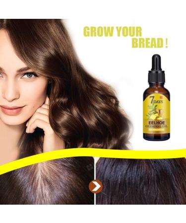 Enkomy Hair Growth Serum | 40ml Anti-Hair Loss Ginger Oil - Boost Hair Growth & Nourishment - Buy Online on GoSupps.com