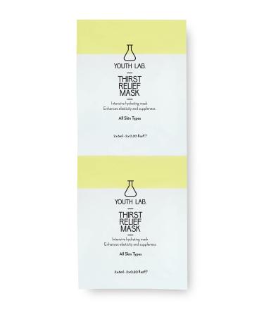 YOUTH LAB. Youth Lab. Thirst Relief Moisturising Mask 2 x 5 ml