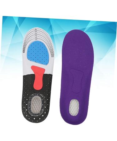Buy Gel Accupressure Magnetic Insoles | Purple Foot Care Inserts for Men & Women - Comfortable Shoe Inserts for All-Day Relief - Buy Online on GoSupps.com