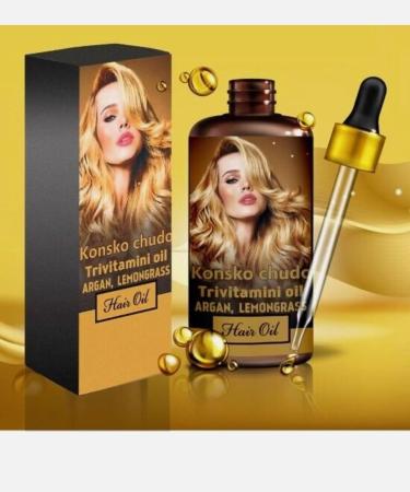 Konsko chudo Trivitamini Hairolie Argan Lemongrass
