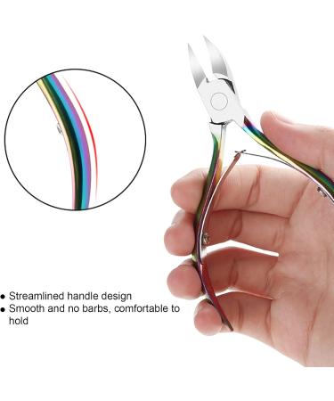 Cuticle Remover Stainless Steel Reduce the Risk Of Infection Olecranon Nail Clipper for Manicure Store for Finger Care for Pedicure Shop - Buy Online on GoSupps.com