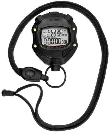 Buy Casio Collection Portable Stopwatch HS-80TW-1EF - Black 83x64x24mm | International Shipping Available - Buy Online on GoSupps.com