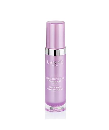 LANGE Pure And Matte Perfecting Face Cream-Rebalances Mixed To Oily Skin-Absorbs Excess Sebum-Tones Purifies And Sanitizes The Surface-Delivers Younger And More Radiant Complexion-1 Oz