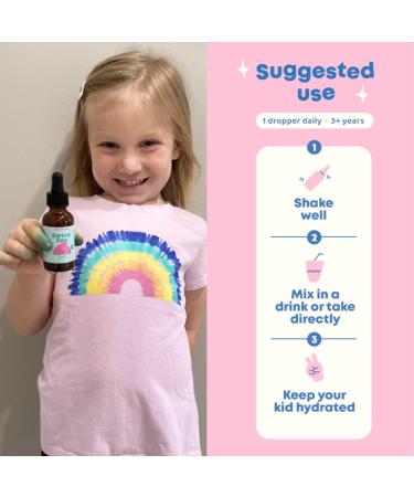 JoySpring DetoxZee Zeolite Drops for Kids Clinoptilolite Mineral Supplement with Vitamin D3 & Cyanocobalamin B12 Liquid Vitamins for Kids Mild Berry Flavor Crafted in USA 30 Servings 1 Fl Oz (Pack of 1) - Buy Online on GoSupps.com