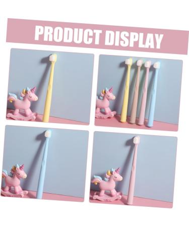 Buy Gatuida 24 STK Children's Travel Toothbrush - Soft Bristle Manual Toothbrushes in 4 Colors for Kids - Buy Online on GoSupps.com