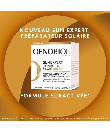 Oenobiol Intensive Solar Preparer Youth Capital Food Supplement Sunscreen Piller First Visible Signs Of Age 2X30 Capsules - Buy Online on GoSupps.com
