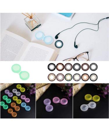 30-Piece Contact Lens Container Set - Antibacterial Travel Kits for Home & Travel - Portable Case for Contacts - Buy Online on GoSupps.com