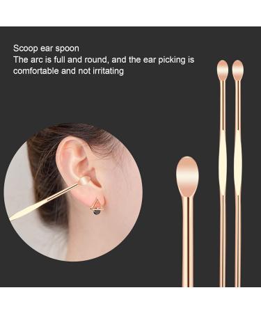 Portable Spiral Ear Wax Remover Set - Stainless Steel Ear Pick Tool for Effective Ear Cleaning - Buy Online on GoSupps.com