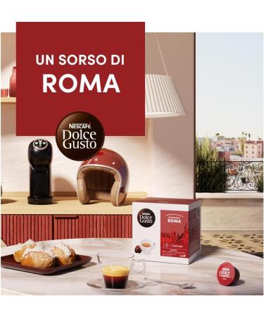 Nescaf Dolce Gusto Espresso Roma Caff 6 boxes of 16 capsules (96 Capsules) - Buy Online on GoSupps.com