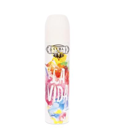 Cuba La Vida Eau De Parfum Spray | Fragrance for Women 3/3 Ounce (I0080103) Cedar Fresh Lavender Rose 3.4 Fl Oz (Pack of 1) - Buy Online on GoSupps.com