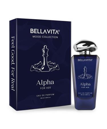 Mood Collection ALPHA Perfume for Her | Long-Lasting Luxury Perfume | Elegant & Feminine Perfume for Women 100ml (3.38 fl.oz.)