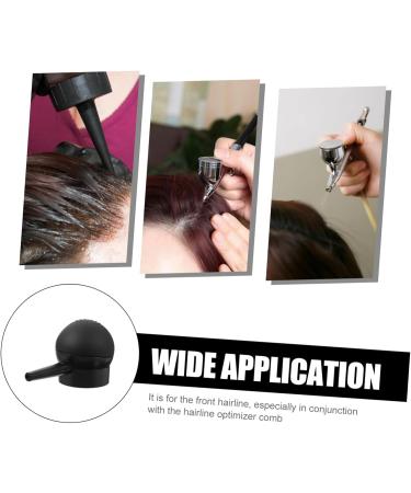 Didiseaon 1pc Powder Sprayer Fiber Powder Hairdressing Tools Hair Fiber Hold Spray Hair Building Nozzle Black - Buy Online on GoSupps.com