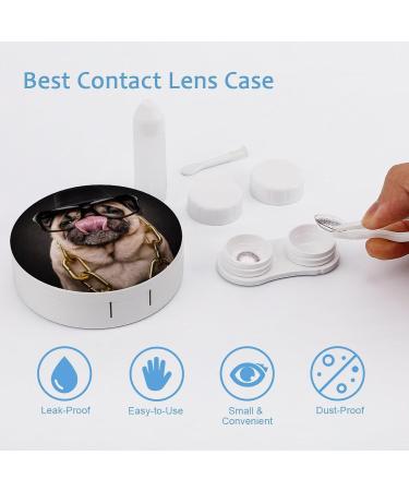 Buy Selinactive Contact Lens Travel Kit - Portable & Cute Box with Mirror for Daily Outdoor Use - Buy Online on GoSupps.com