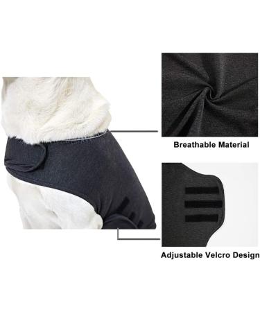 Beautyhe Anti-Stress Dog Coat - Calming Vest for Dogs Medical Recovery Shirt & Fear Jacket Gray Size 14 - Buy Online on GoSupps.com