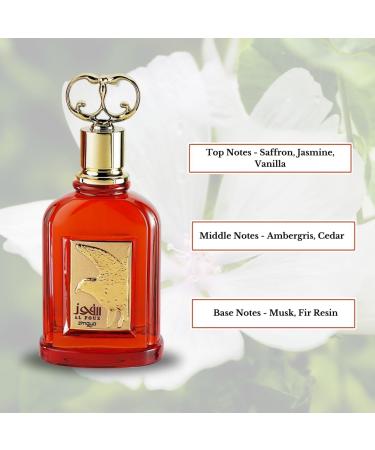 Al Fouz Unisex Eau De Parfum 3.4 Fl. Oz - Buy Online on GoSupps.com