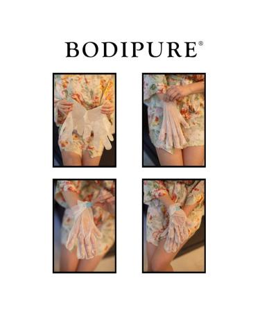 BODIPURE Premium Keratin Gloves - Hydrating & Cuticle Softening Hand Masks for Dry Hands - Anti-Aging Moisturizing Treatment with Natural Ingredients - 4 Pack - Buy Online on GoSupps.com