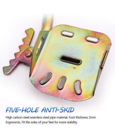 Rustproof Steel Crampons for Tree Climbing | Safe Belt Set for Climbing Hunting and Fruit Picking - Model 500 - Buy Online on GoSupps.com