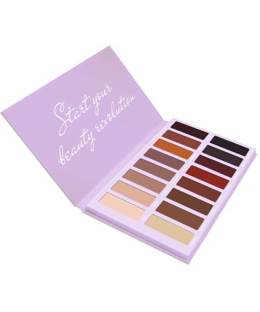 Best Vegan Eyeshadow Palette - 16 Highly Pigmented Matte Nude Tones for Professional Makeup - Buy Online on GoSupps.com