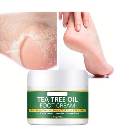  Eazerom 11 Foot Cream with Melaleuca oil removes calluses and softens moisturizes and repairs cream for dry cracked feet deep hydration - Buy Online on GoSupps.com